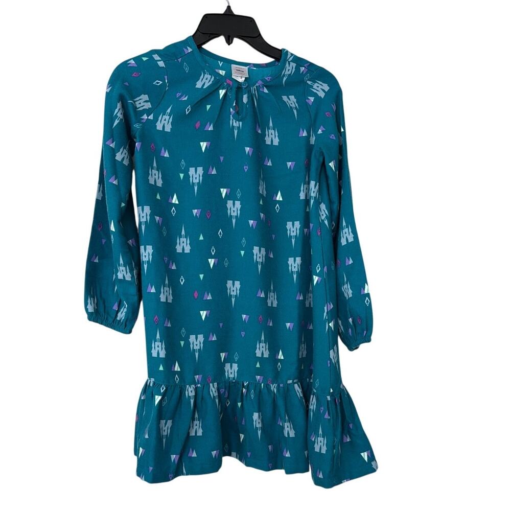 Hanna Andersson x Disney Frozen Flannel Nightgown Size 140 US 10